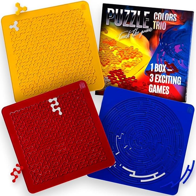 ESC WELT - 3 in 1 Puzzle Colorat - Puzzle pentru adulti E i copii - Puzzle cu forma unica