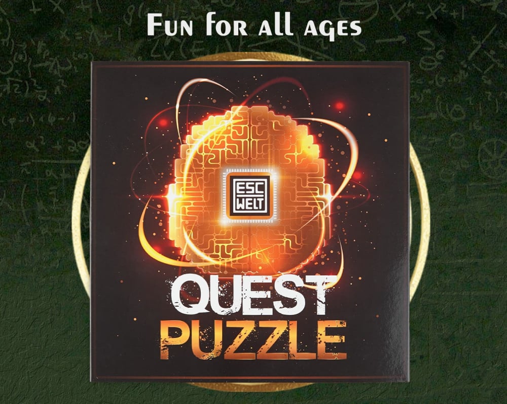 ESC WELT-QUEST Puzzle- din lemn