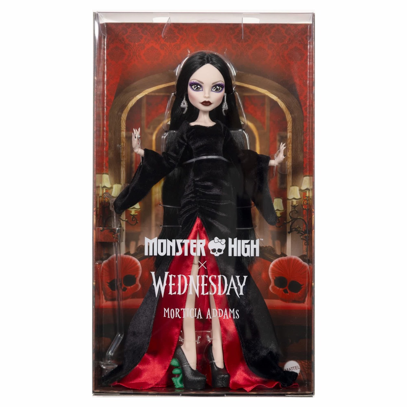 Papusa Monster High X Wednesday, Morticia Addams, JLK99