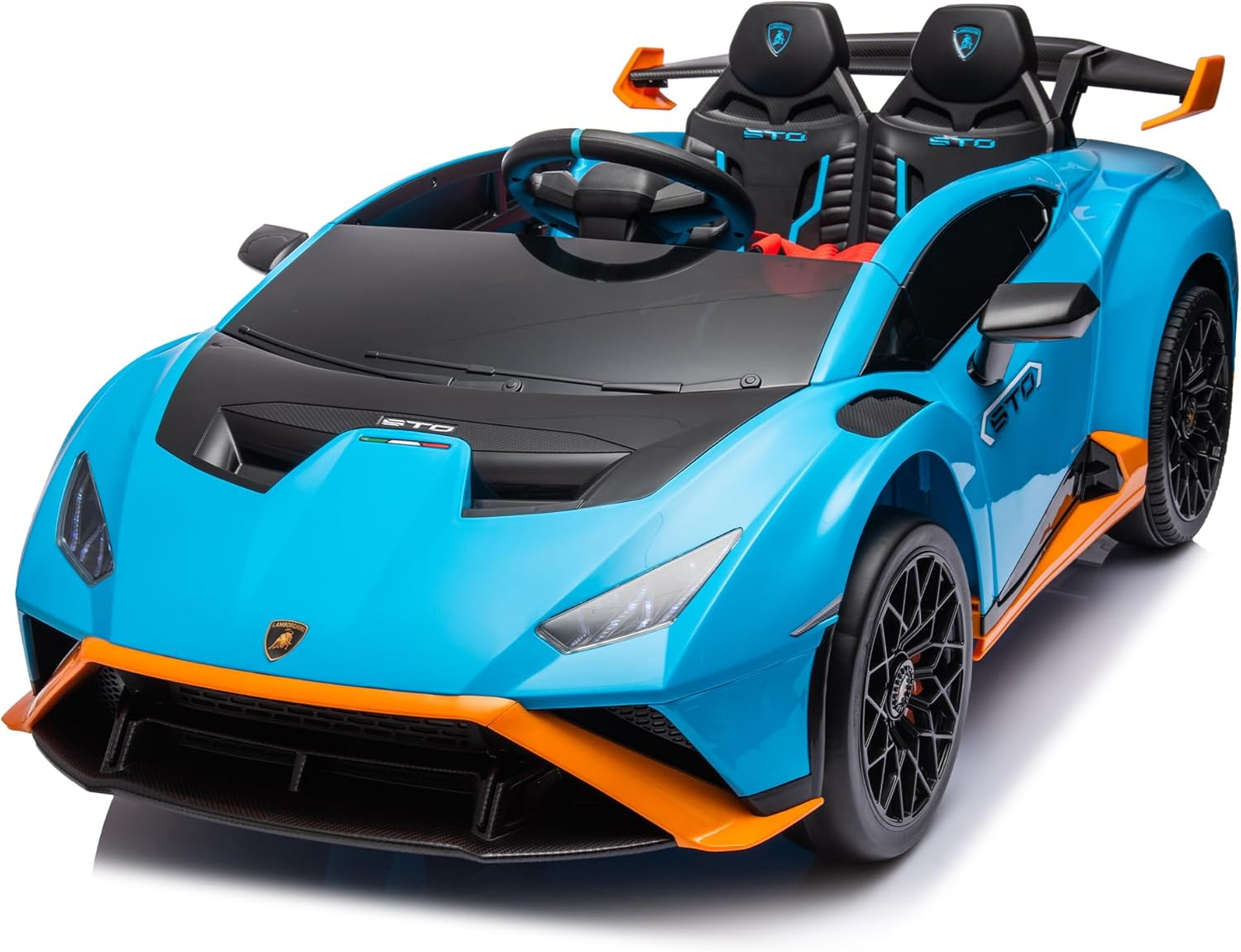 Mașinuță electrică Lamborghini Huracan Sto, 12V, 220W
