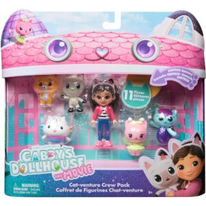 Set mini figurine, Gabbys Dollhouse, Cat-venture Crew, 6072633