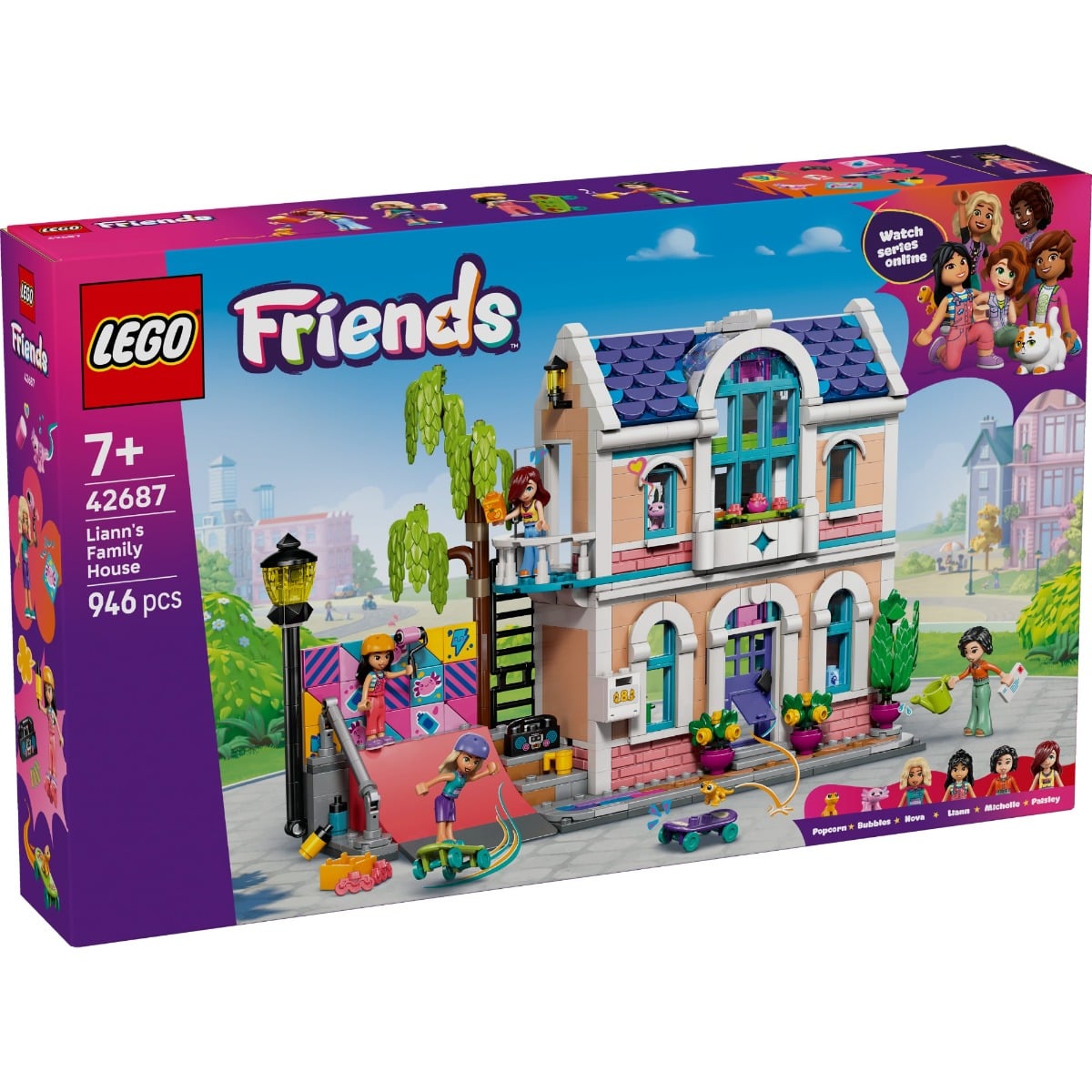 LEGO® Friends - Casa familiei lui Liann (42687)