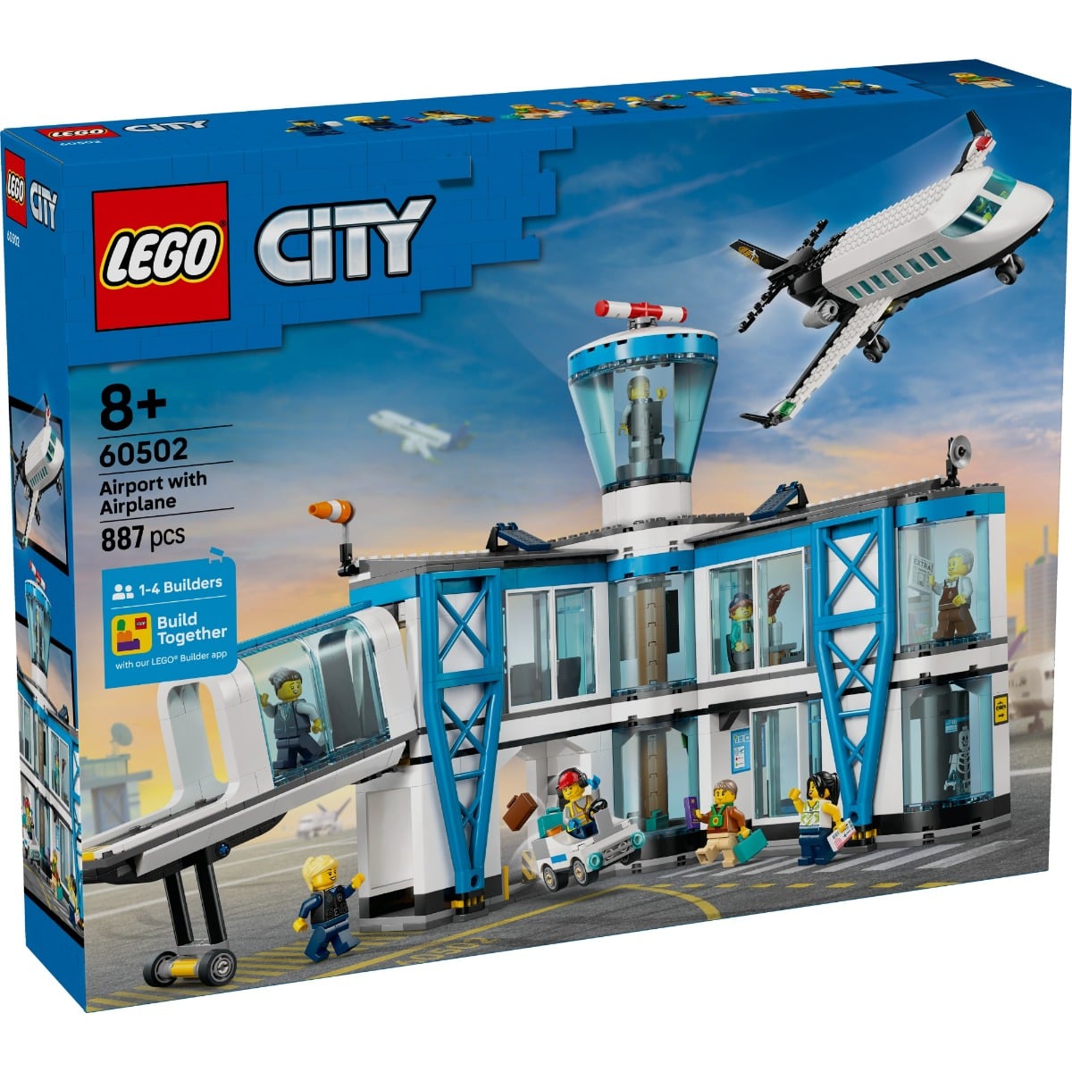 LEGO® City - Aeroport cu avion (60502)