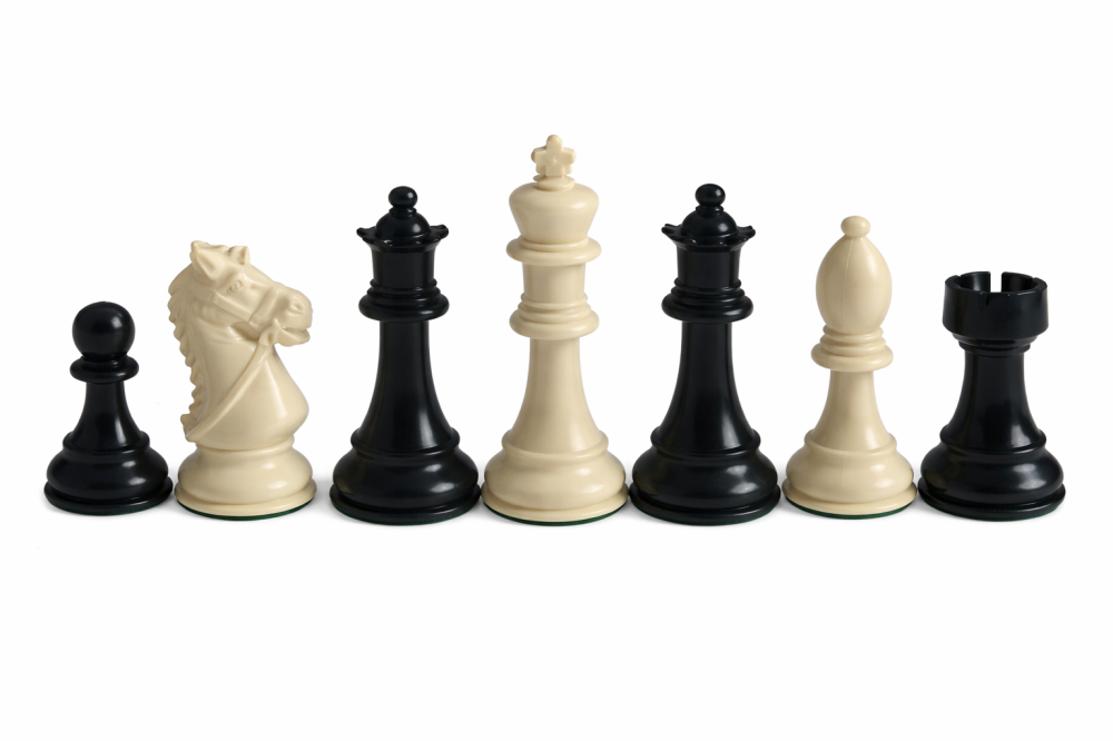 Set sah ABS Staunton 6 Royal Crest, kh 95mm