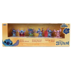 Set 6 figurine metalice, Jada, Disney Stitch