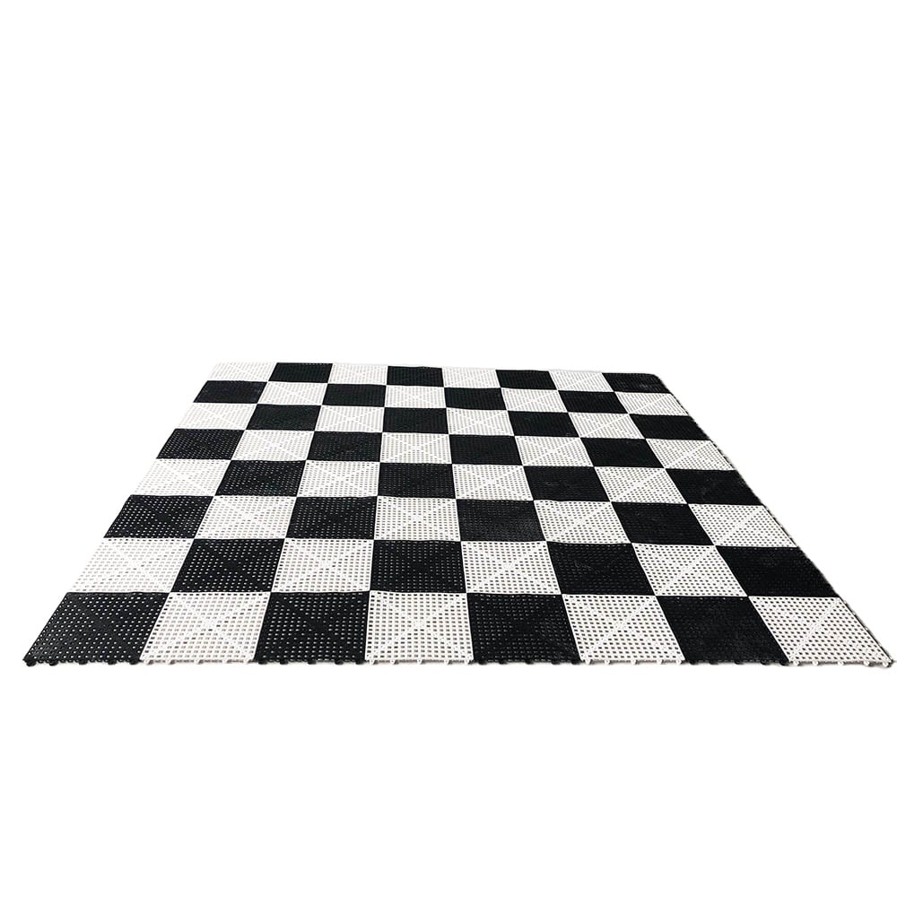 Tabla de sah gigant rulabila PVC , patrate 30 cm (240A 240 cm)
