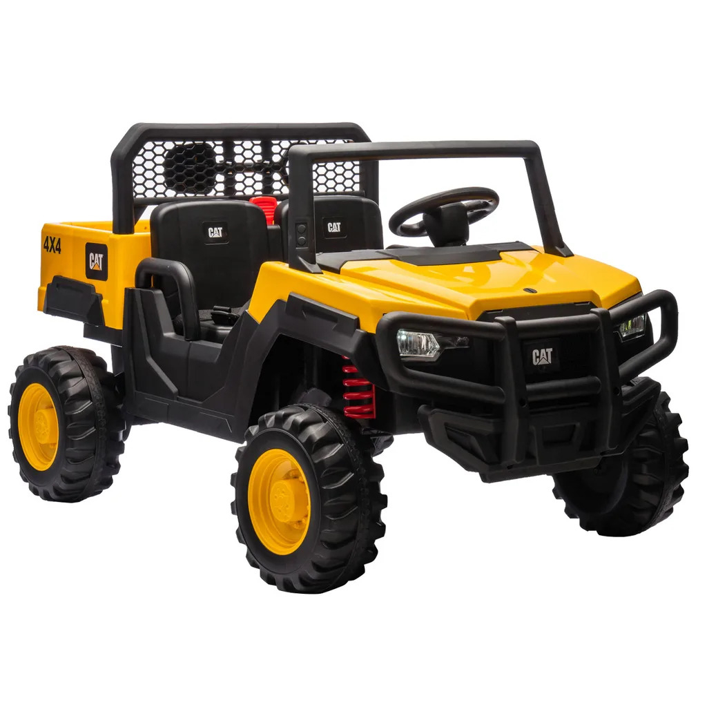 UTV electric Kinderauto Caterpilar Cat, 12V, 90W, 2 locuri