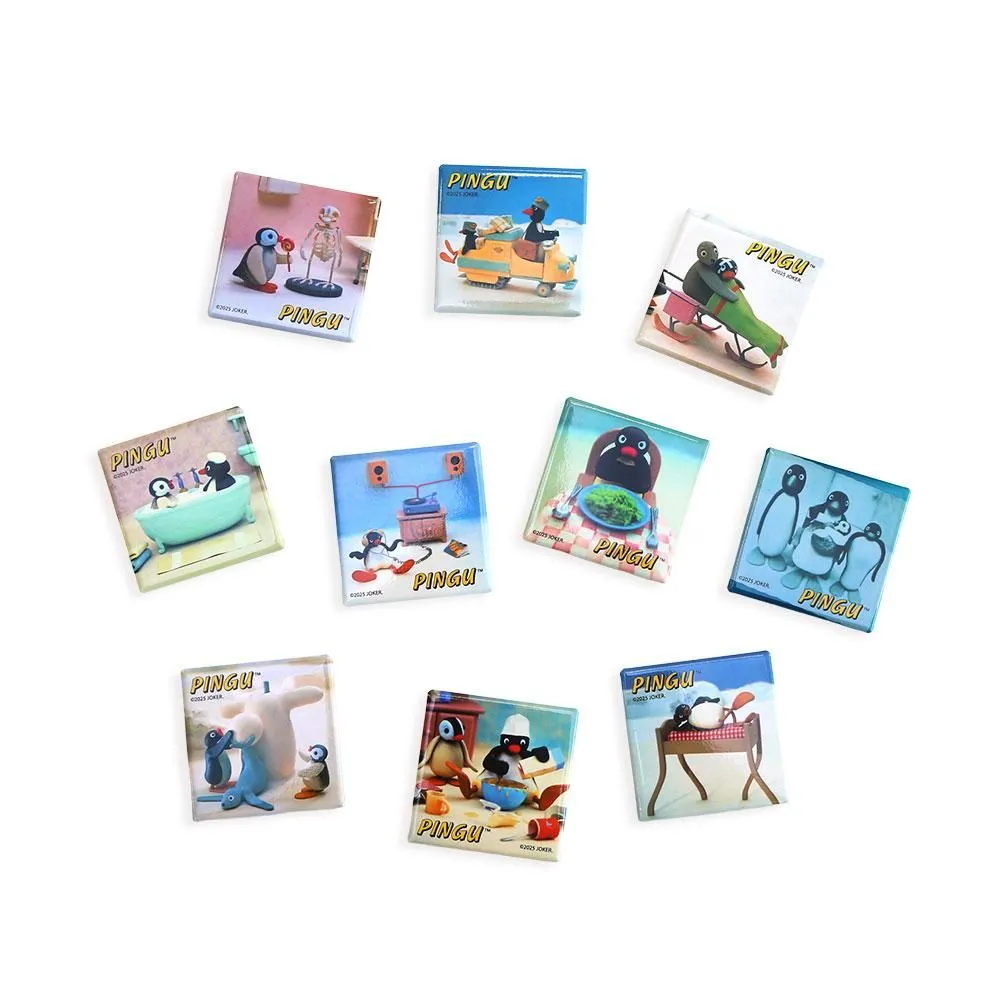Magnet Pingu, model surpriză — fotografie Magazinul oficial Pingu Japonia