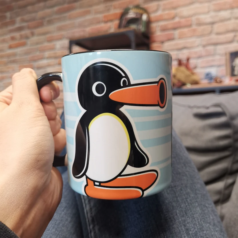 Cană Pingu Noot Noot, 320 ml — fotografie Elbenwald