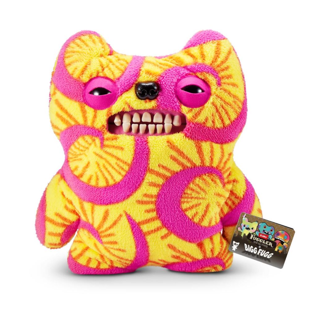 Fuggler Bigg Fugg Old Tooth, pluș de 45 cm cu dinți artificiali