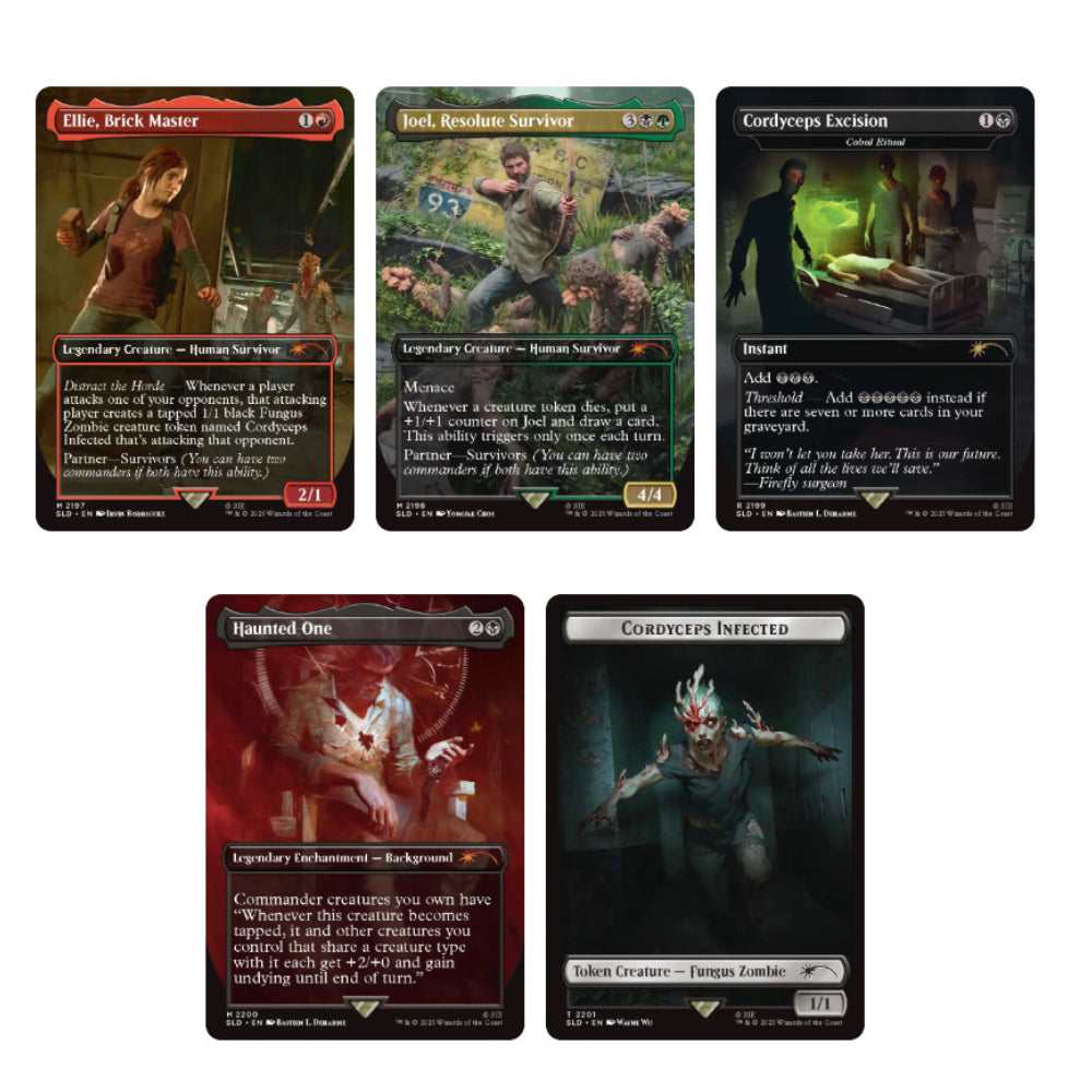 Secret Lair x The Last of Us Part I, pachet real de cărți Magic The Gathering