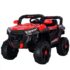 Masinuta electrica copii 4×4 Kinderauto SuperCar, 100W, 12V, scaun tapitat, music player, rosu